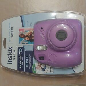 Fujifilm Instax Mini 7+ Instant Camera - Lavender